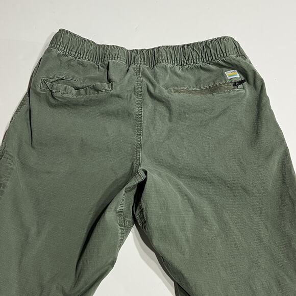 Vuori Ripstop Pants Women's Size Medium Green Stretch Cotton Hiking Travel0 - Picture 6 of 10